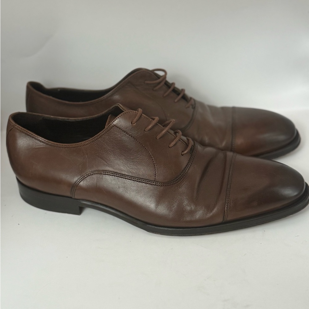 To Boot New York‎ Men’s 8.5 Brandon Cap Toe Oxford Brown